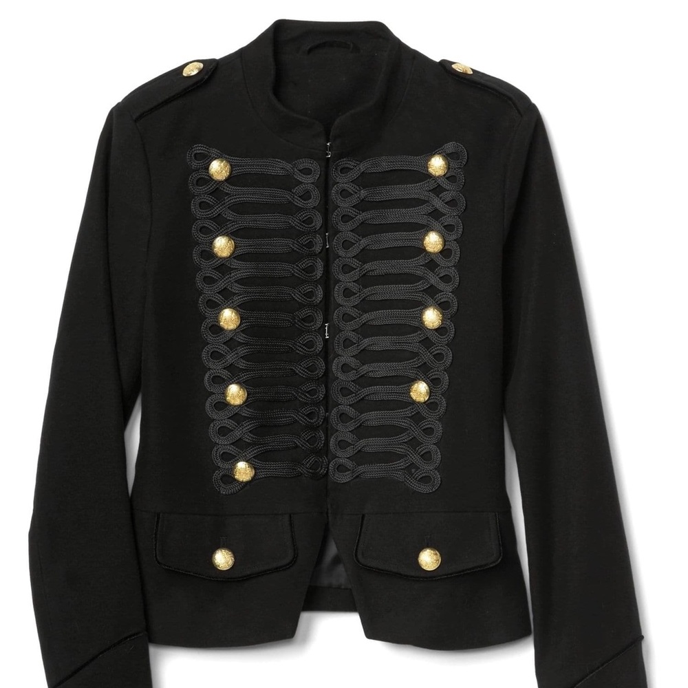 Gap cropped band jacket